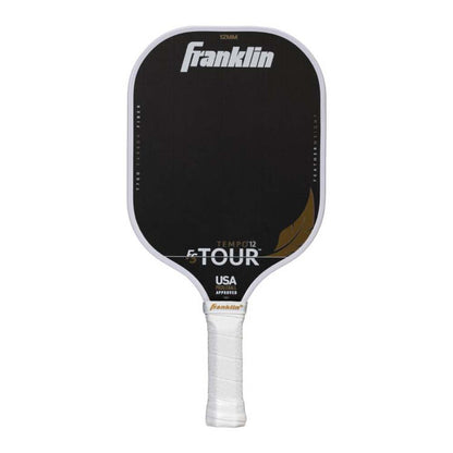 Pickleball Franklin FS Tour Featherweight Series Tempo 12mm Pickleball Paddle White