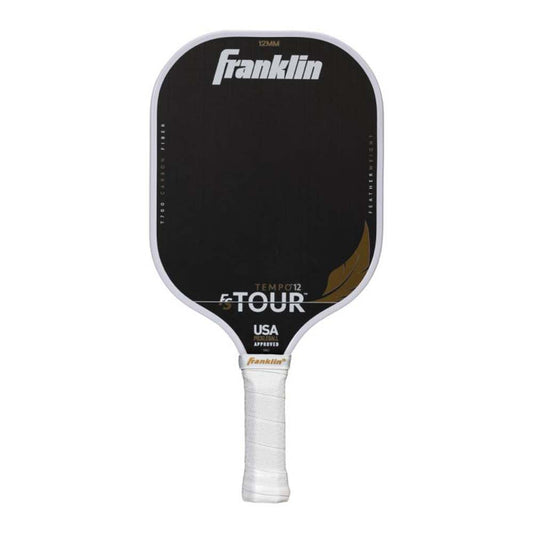 Pickleball Franklin FS Tour Featherweight Series Tempo 12mm Pickleball Paddle White