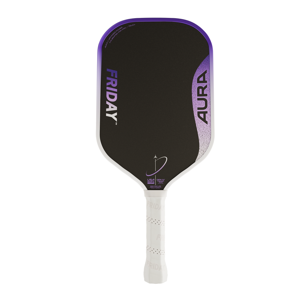 Pickleball FRIDAY Aura Elongated Pickleball Paddle Eclipse