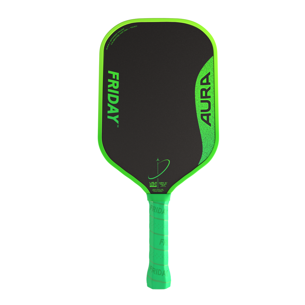 Pickleball FRIDAY Aura Elongated Pickleball Paddle Eclipse