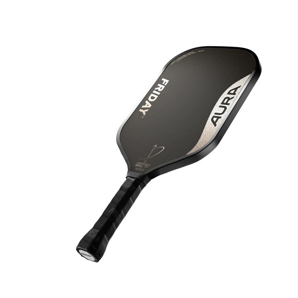 Pickleball FRIDAY Aura Elongated Pickleball Paddle Eclipse