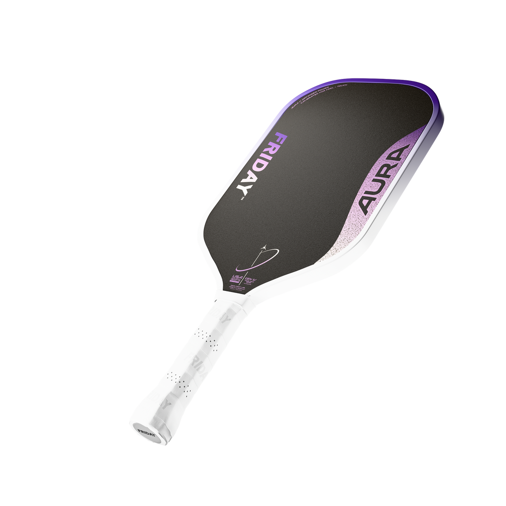 Pickleball FRIDAY Aura Elongated Pickleball Paddle Eclipse