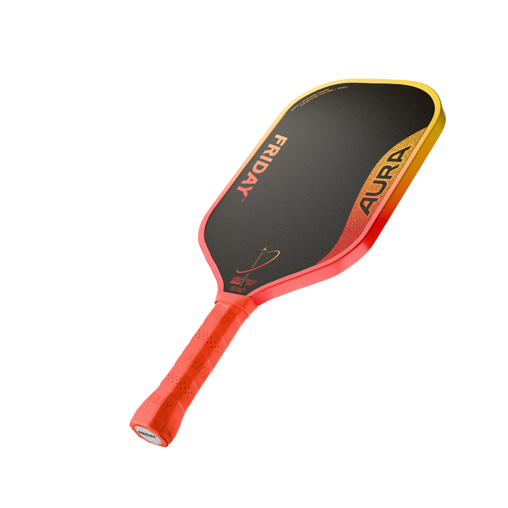 Pickleball FRIDAY Aura Elongated Pickleball Paddle Eclipse