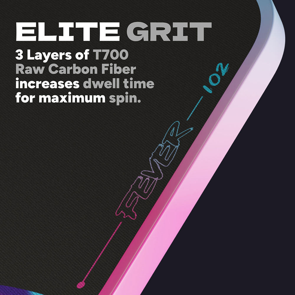 Pickleball FRIDAY Fever 102 Elongated Pickleball Paddle Stealth