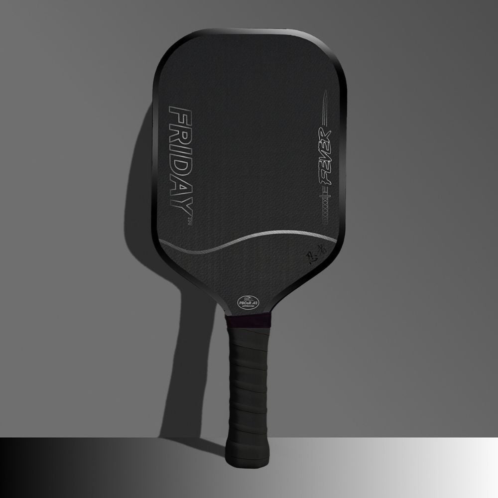 Pickleball FRIDAY Fever 101 Elongated Pickleball Paddle Glacier