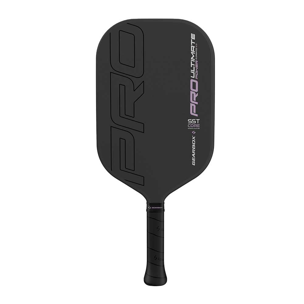Pickleball Gearbox PRO ULTIMATE Elongated 14mm Pickleball Paddle Metallic Purple