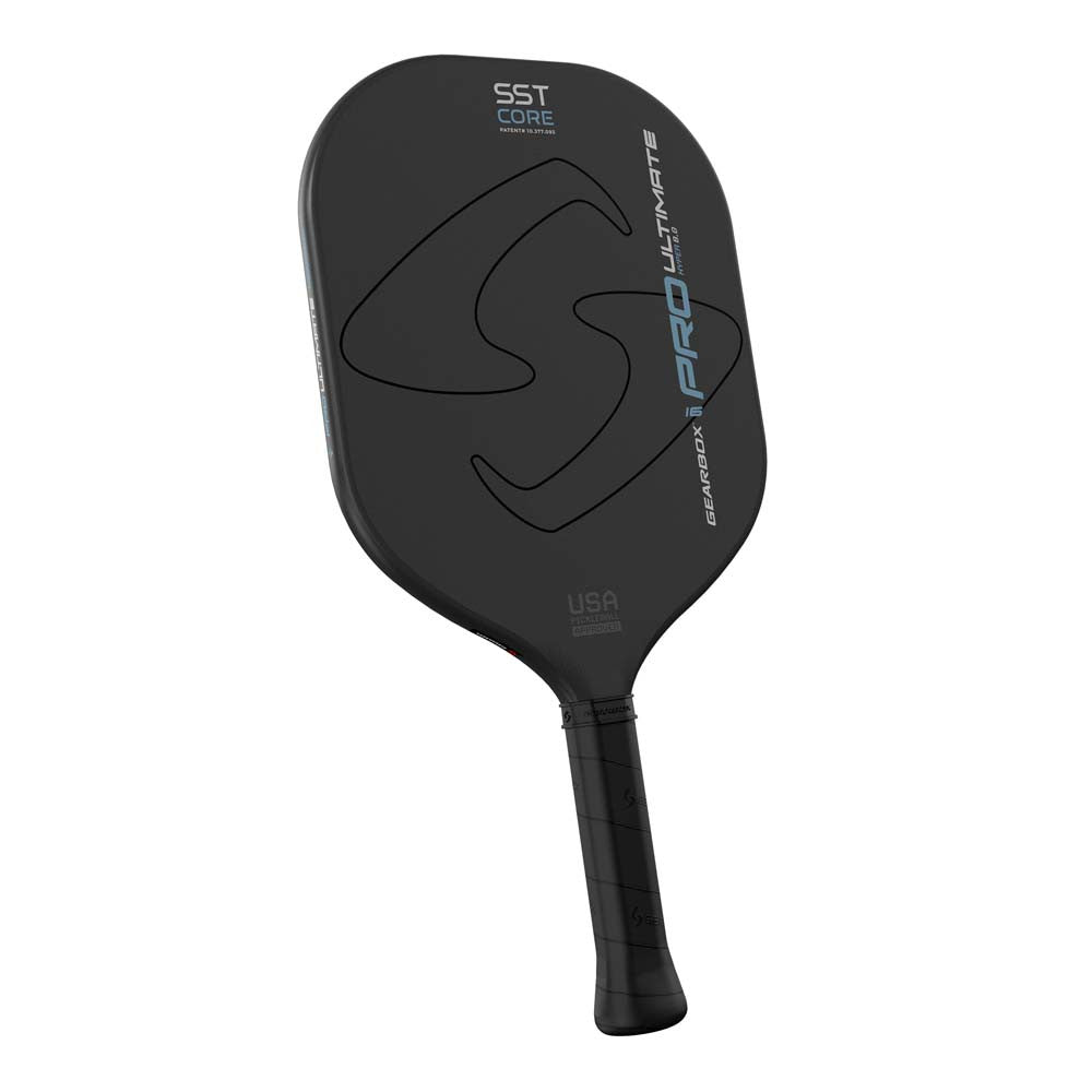 Pickleball Gearbox PRO Hyper Ultimate 8.0 16mm Pickleball Paddle Black