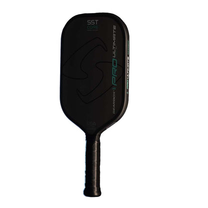 Pickleball Gearbox PRO ULTIMATE Elongated 16mm Pickleball Paddle Black