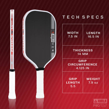 Pickleball JOOLA Ben Johns Perseus Pro IV 14mm Pickleball Paddle Chroma