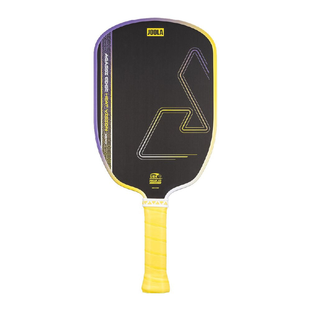Pickleball JOOLA Agassi Edge Heat Vision 16mm Pickleball Paddle Gradient Orange Red