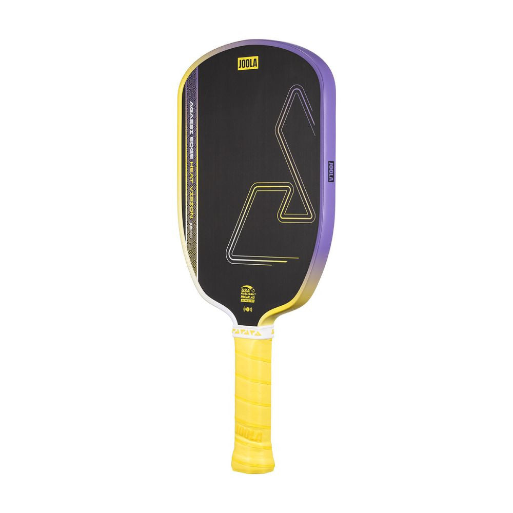 Pickleball JOOLA Agassi Edge Heat Vision 16mm Pickleball Paddle Gradient Orange Red