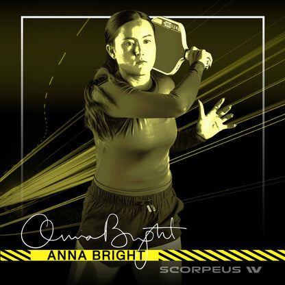 Pickleball JOOLA Anna Bright Scorpeus Pro IV 14mm Pickleball Paddle Black