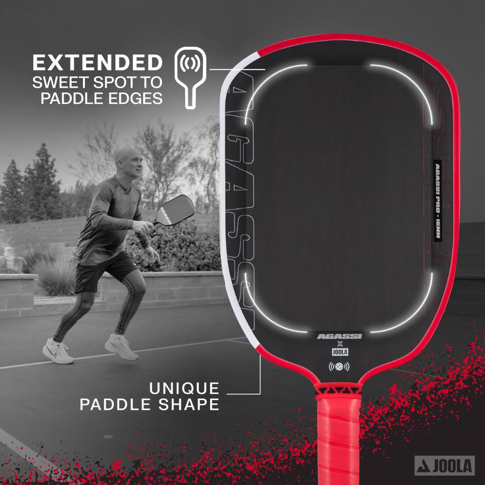 Pickleball JOOLA Andre Agassi Pro 16mm Pickleball Paddle