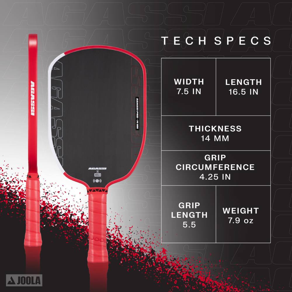 Pickleball JOOLA Andre Agassi Pro 14mm Pickleball Paddle