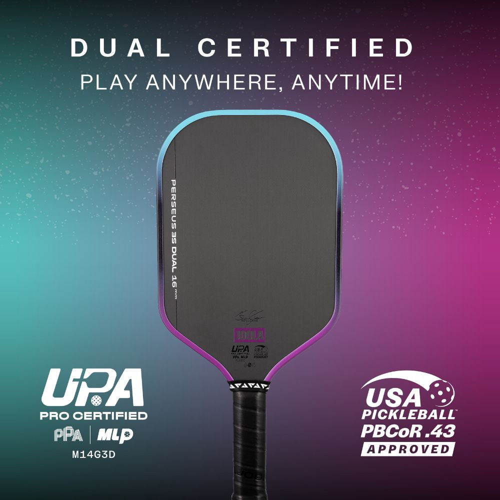 Pickleball JOOLA Perseus Pro 3S Dual 16mm Pickleball Paddle