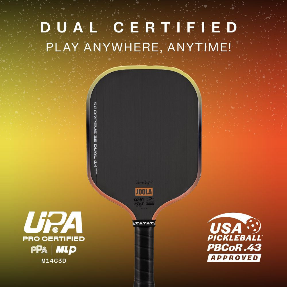 Pickleball JOOLA Scorpeus Pro 3S Dual 14mm Pickleball Paddle