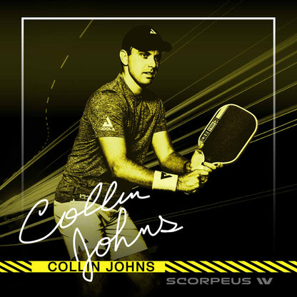Pickleball JOOLA Collin Johns Scorpeus Pro IV 16mm Pickleball Paddle Black