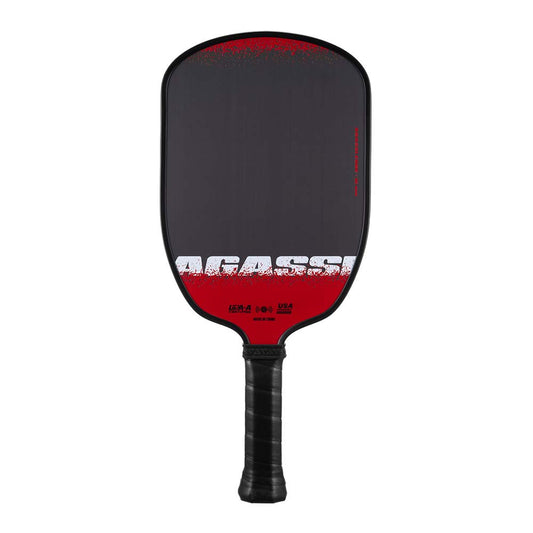 Pickleball JOOLA Andre Agassi Edge 16mm Edge Pickleball Paddle Red/Black