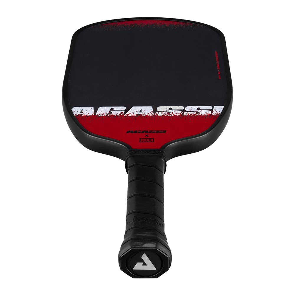 Pickleball JOOLA Andre Agassi Edge 16mm Edge Pickleball Paddle Red/Black