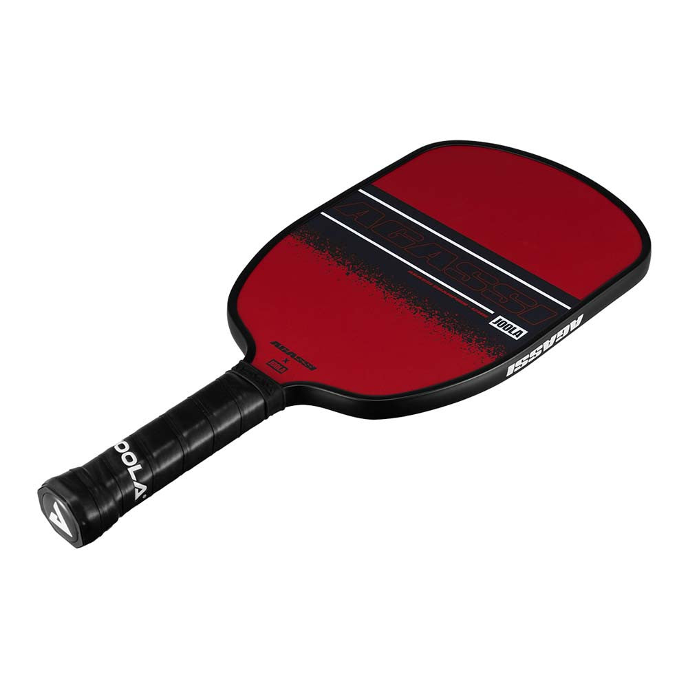 Pickleball JOOLA Andre Agassi Champion 12mm Pickleball Paddle Red/Black