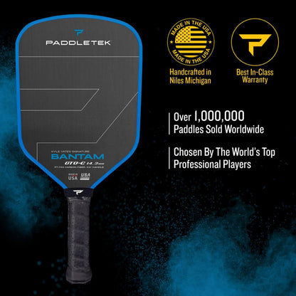 Pickleball Paddletek Bantam GTO-C 14.3mm Pickleball Paddle Fire Red