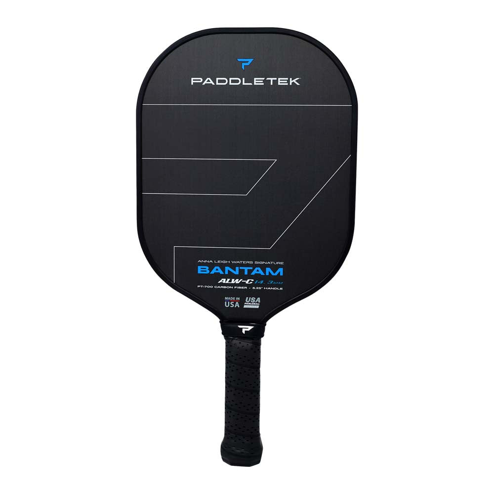 Pickleball Paddletek Bantam ALW-C Anna Leigh Waters Carbon 14.3mm Paddle Aurora