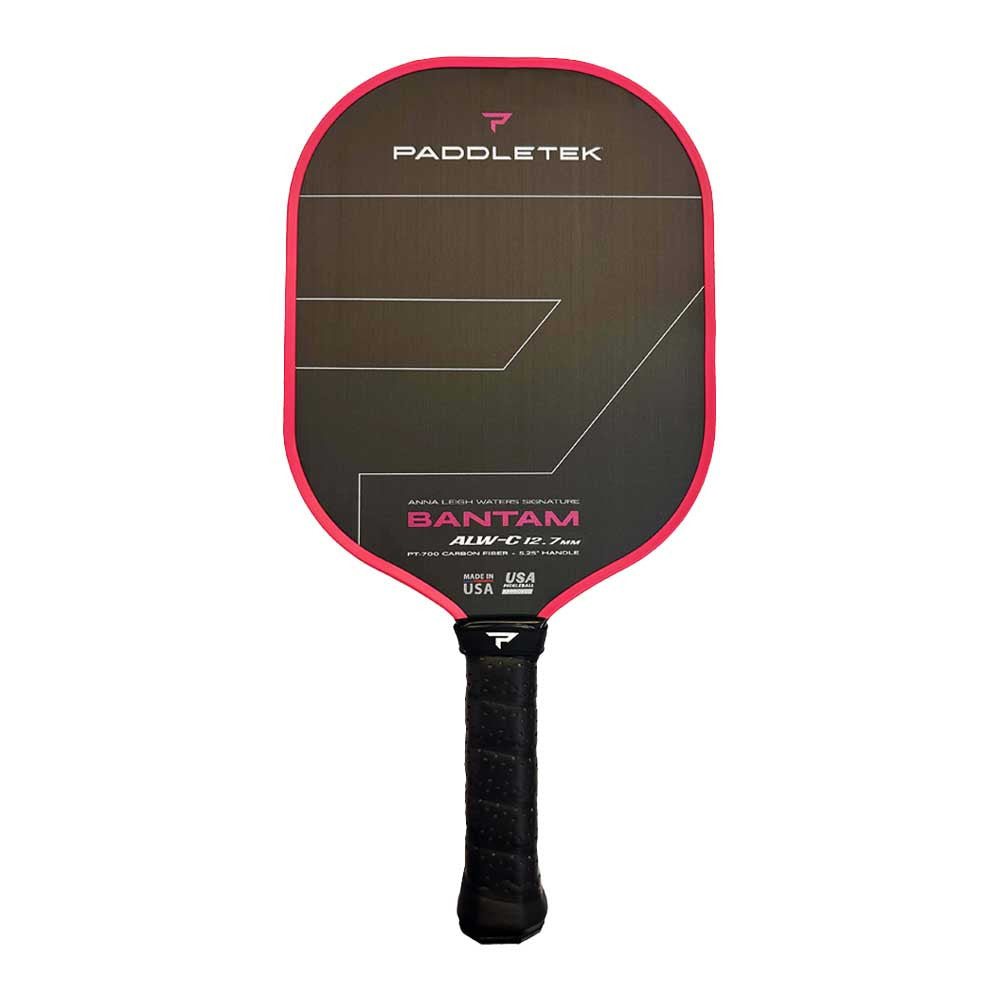 Pickleball Paddletek Bantam ALW-C Anna Leigh Waters Carbon 14.3mm Paddle Aurora