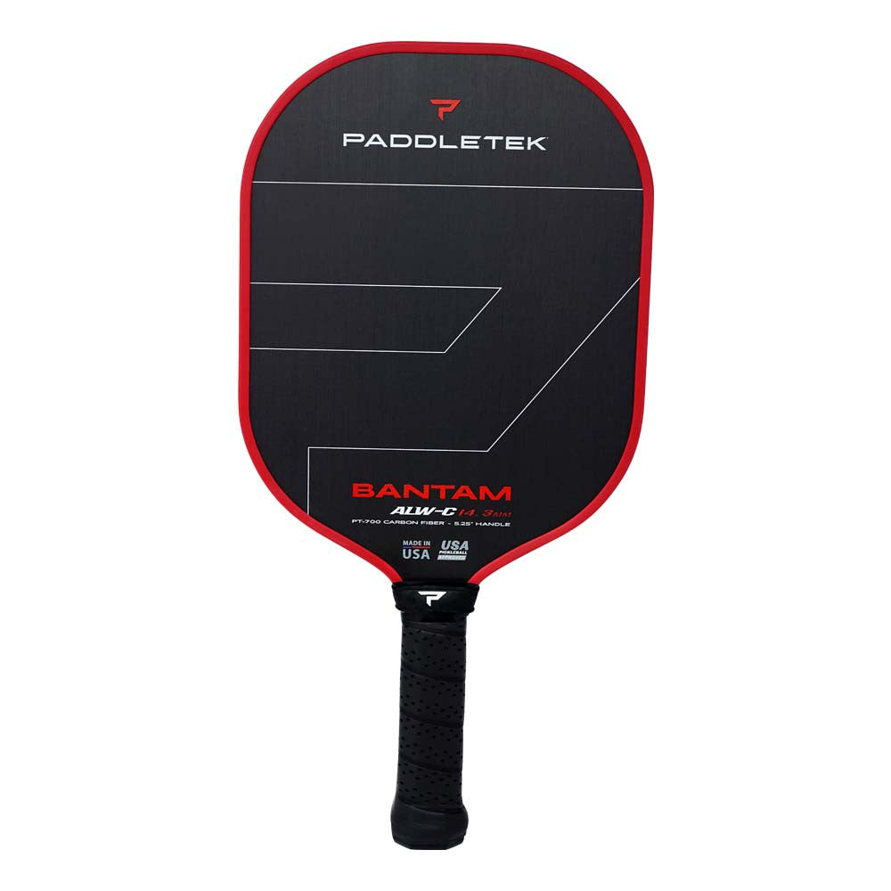 Pickleball Paddletek Bantam ALW-C Anna Leigh Waters Carbon 14.3mm Paddle Aurora