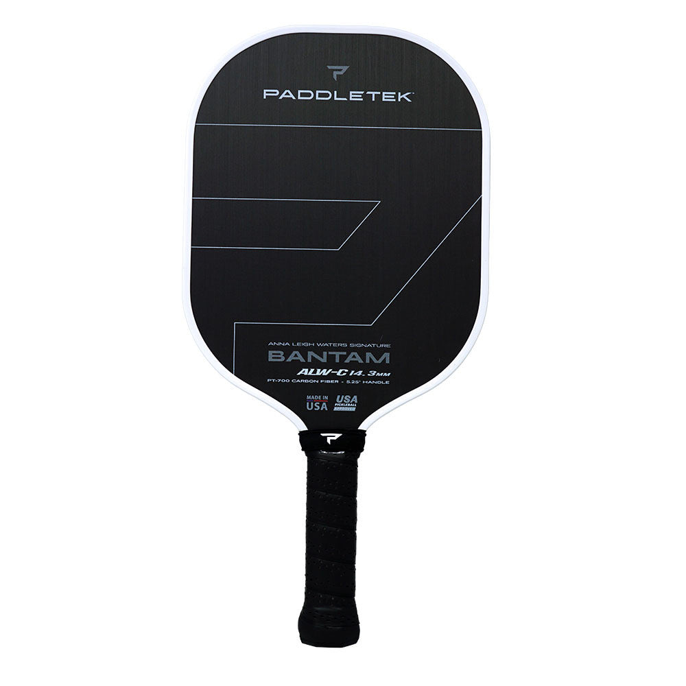 Pickleball Paddletek Bantam ALW-C Anna Leigh Waters Carbon 14.3mm Paddle Aurora