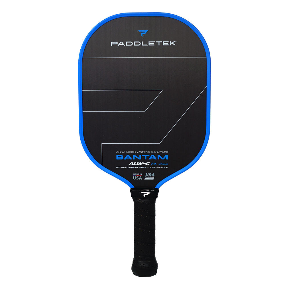 Pickleball Paddletek Bantam ALW-C Anna Leigh Waters Carbon 14.3mm Paddle Aurora