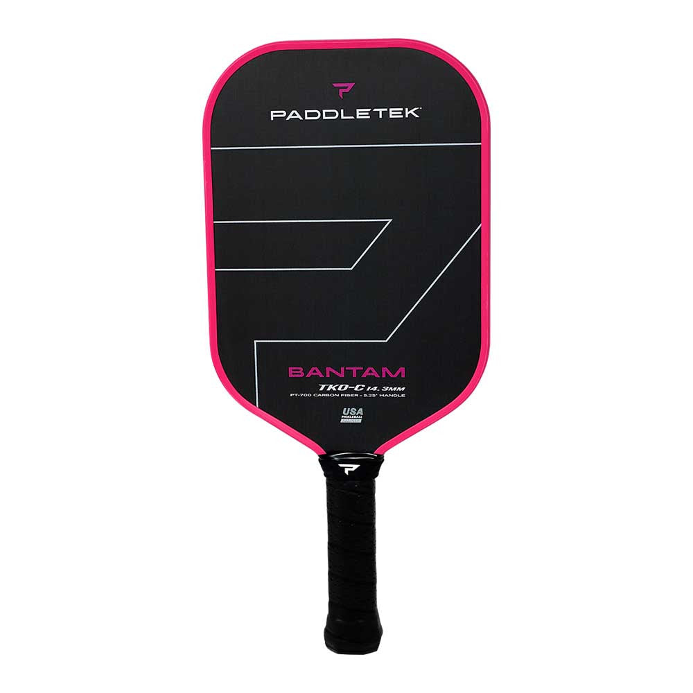 Pickleball Paddletek Bantam TKO-C 14.3mm Pickleball Paddle Purple Aurora