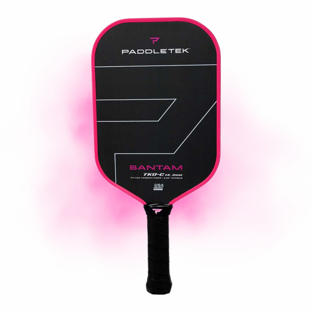Pickleball Paddletek Bantam TKO-C 14.3mm Pickleball Paddle Purple Aurora