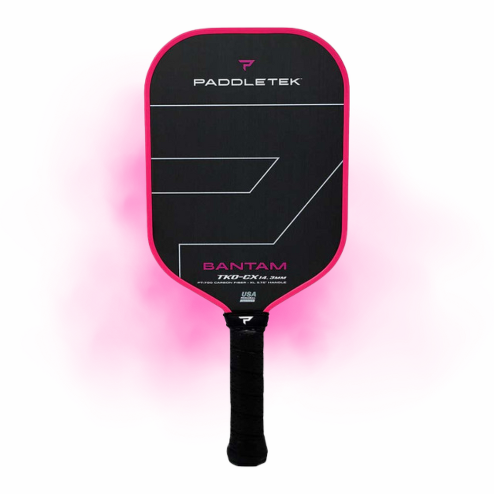 Pickleball Paddletek Bantam TKO-CX 14.3mm Pickleball Paddle Fire Red