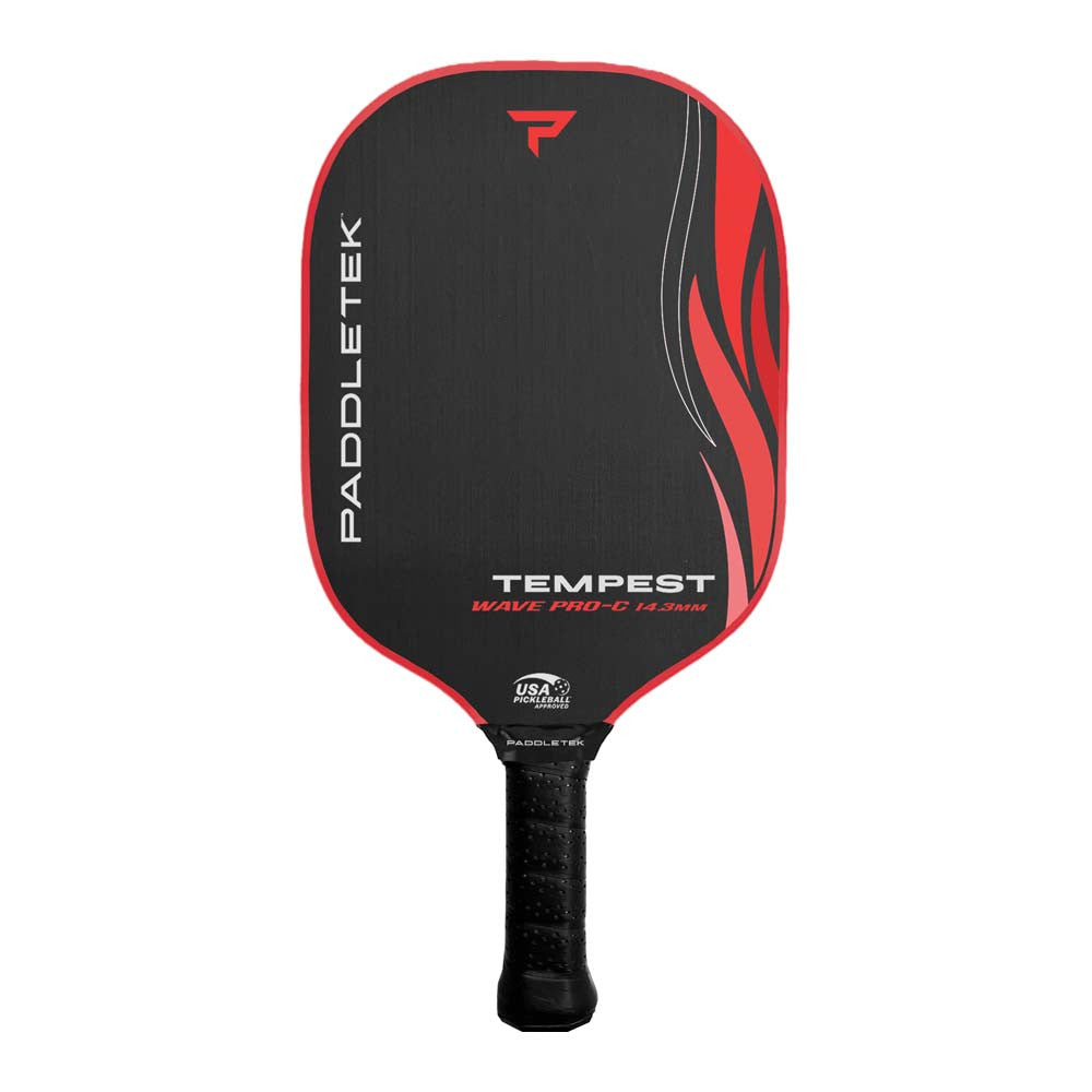 Pickleball Paddletek Tempest Wave Pro-C 14.3mm Pickleball Paddle Purple Aurora