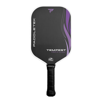 Pickleball Paddletek Tempest TKO-C 14.3mm Pickleball Paddle Purple Aurora