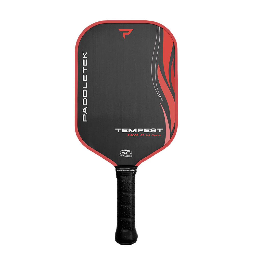 Pickleball Paddletek Tempest TKO-C 14.3mm Pickleball Paddle Purple Aurora