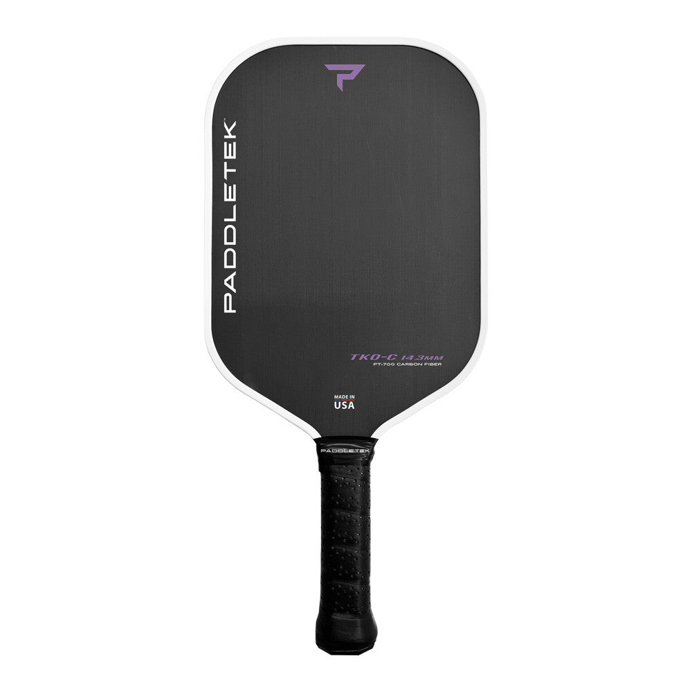 Pickleball Paddletek Tempest TKO-C 14.3mm Pickleball Paddle Purple Aurora