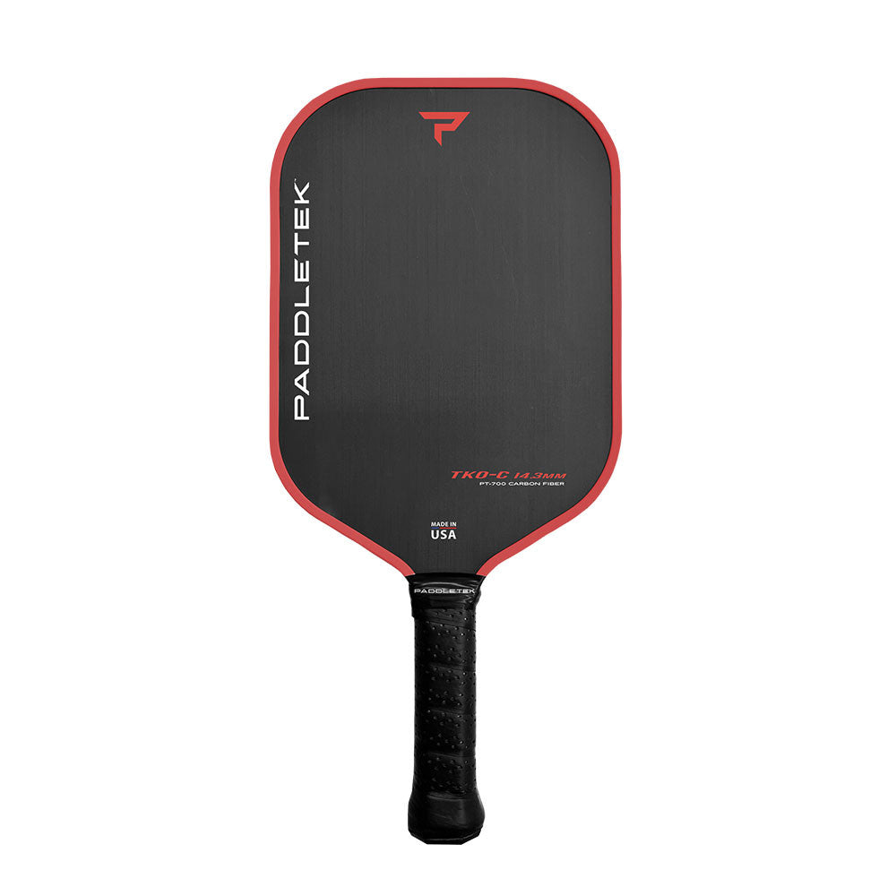 Pickleball Paddletek Tempest TKO-C 14.3mm Pickleball Paddle Purple Aurora