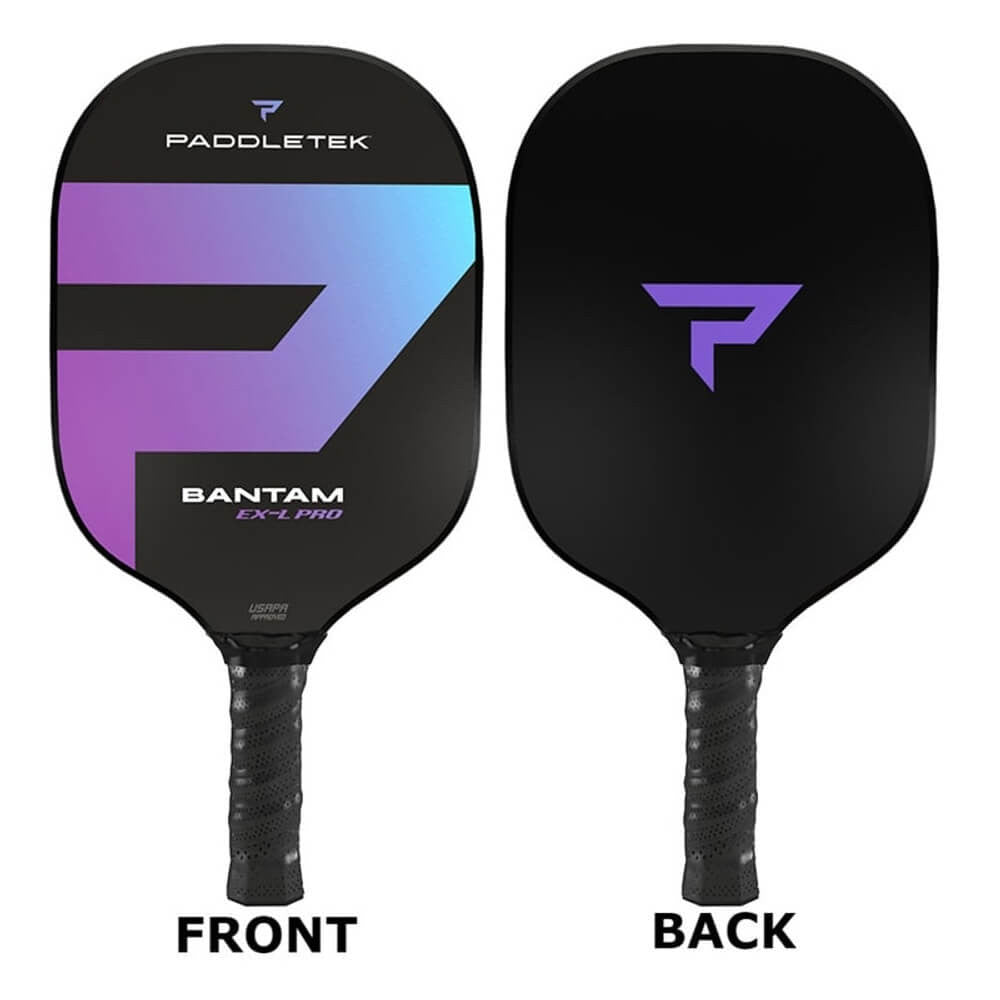 Pickleball Bantam EX-L Pro Composite Pickleball Paddle Purple Aurora
