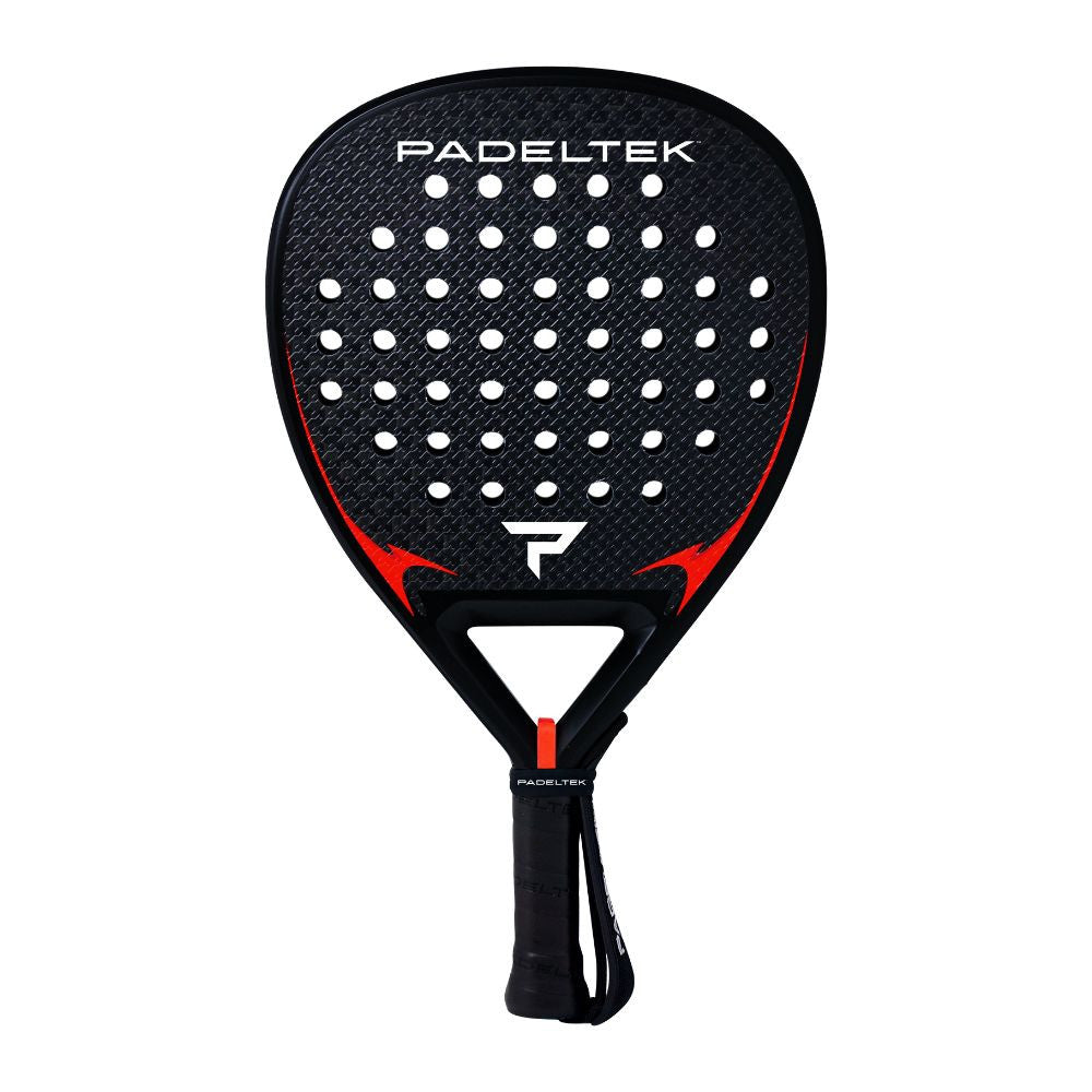 Pickleball Padeltek NEVO HB60 Padel Racket Black/Red