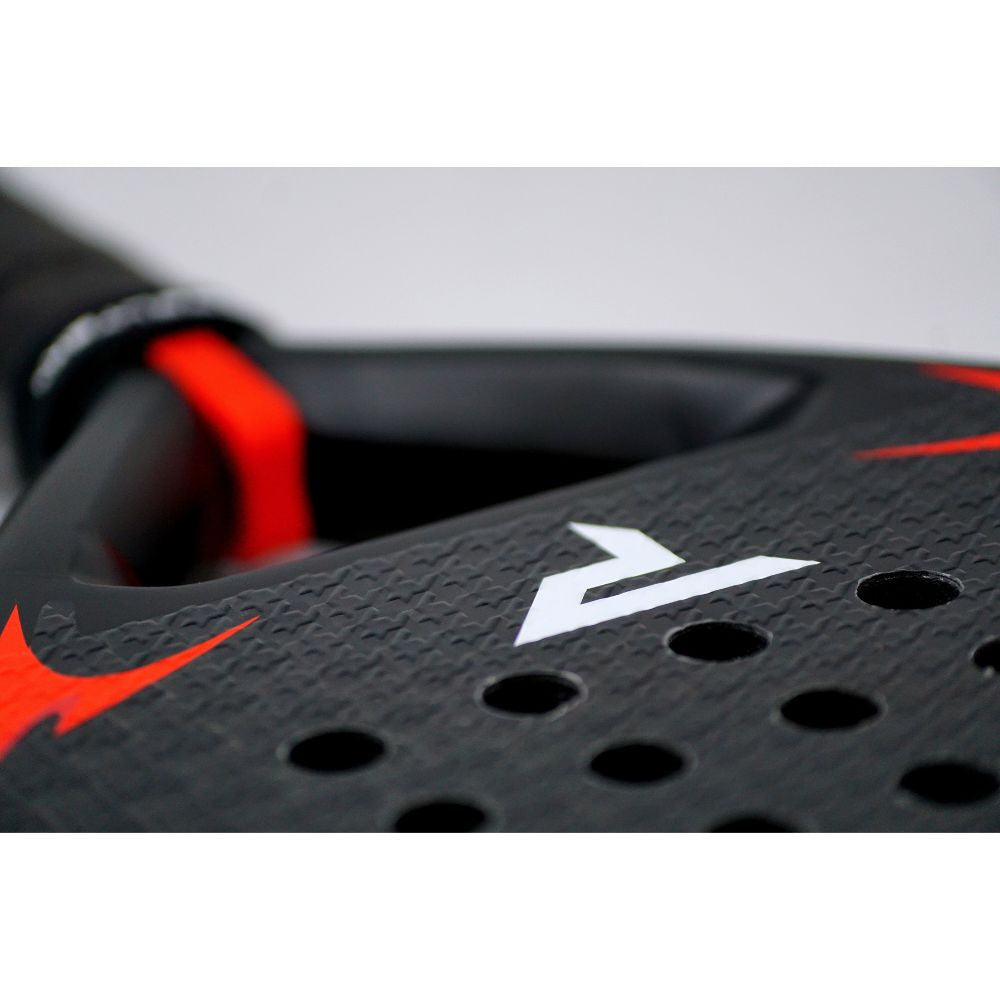 Pickleball Padeltek NEVO HB60 Padel Racket Black/Red