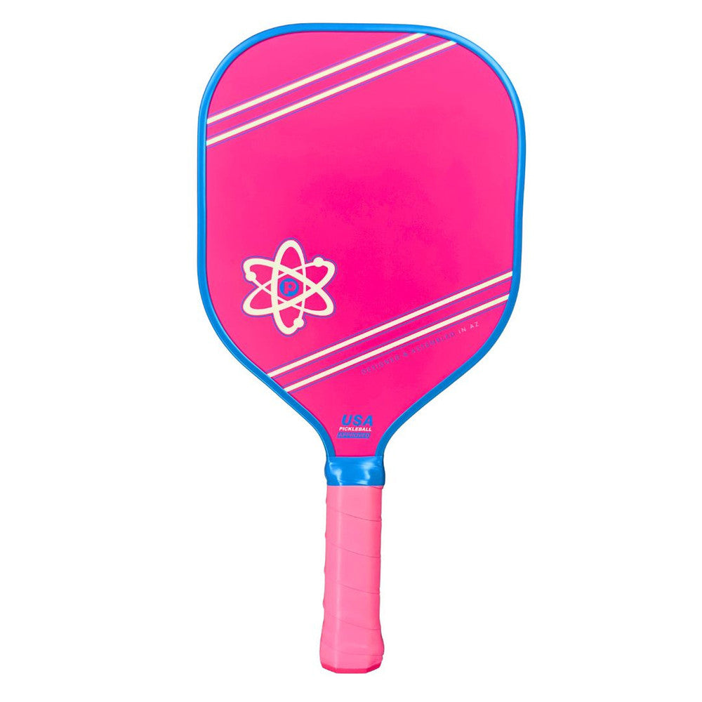 Pickleball Proton Series One Type A Square 15mm Pickleball Paddle Player Model - Blue