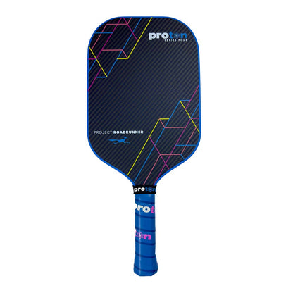 Pickleball Proton Series Four Pickleball Paddle - Project Roadrunner Black/Multicolor