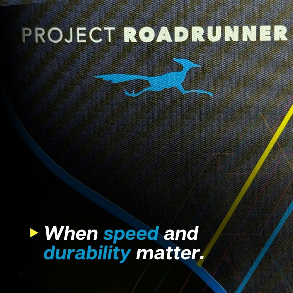 Pickleball Proton Series Four Pickleball Paddle - Project Roadrunner Black/Multicolor