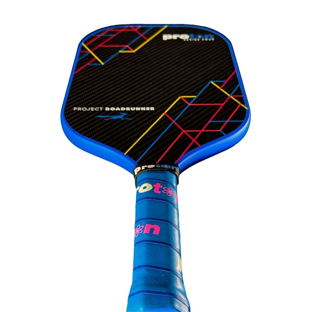 Pickleball Proton Series Four Pickleball Paddle - Project Roadrunner Black/Multicolor