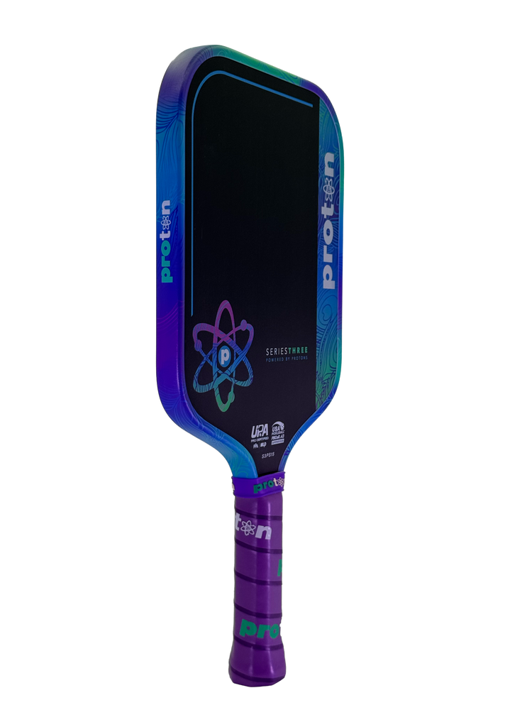 Pickleball Proton Series Three Project Peacock 15mm Widebody Pickleball Paddle