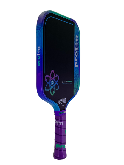 Pickleball Proton Series Three Project Peacock 15mm Widebody Pickleball Paddle