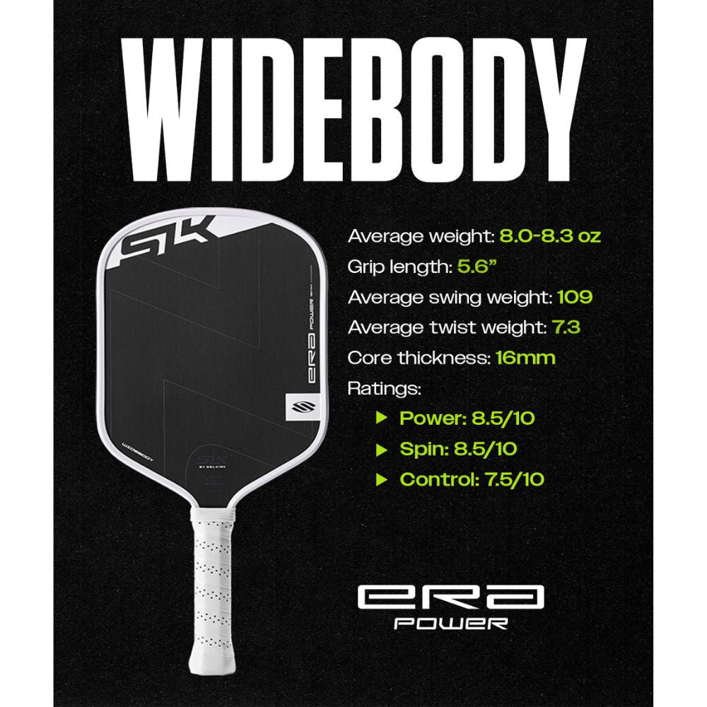 Pickleball Selkirk SLK ERA Power Widebody Pickleball Paddle Everglade