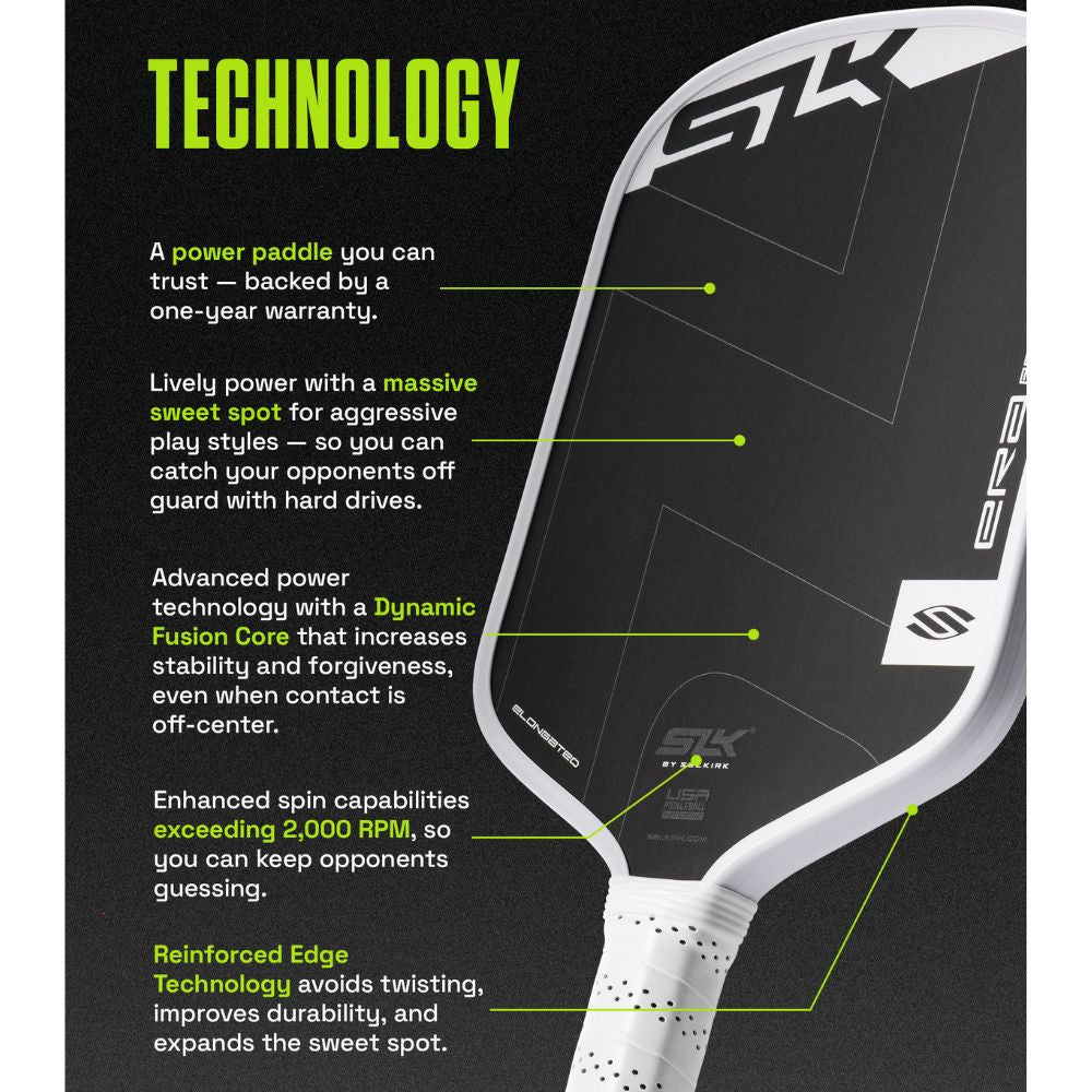 Pickleball Selkirk SLK ERA Power Widebody Pickleball Paddle Everglade