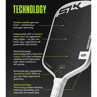 Pickleball Selkirk SLK ERA Power Widebody Pickleball Paddle Everglade